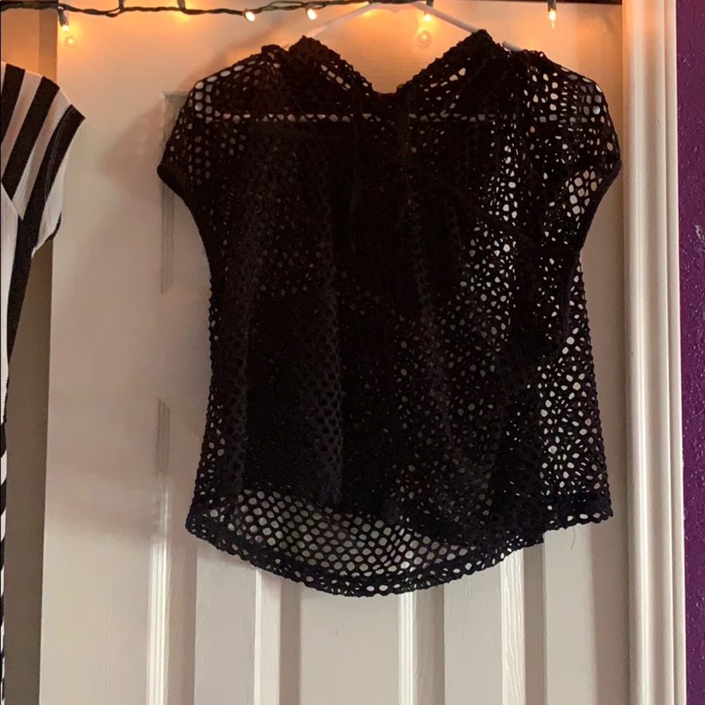 Netted Crop top.